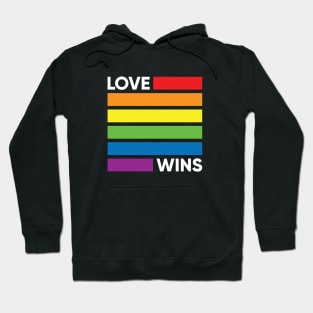 Pride Flag - LGBT Love Wins - Rainbow Parade Hoodie